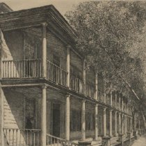 Davis House - 18th Century Tavern, Beaufort, NC by Louis Orr